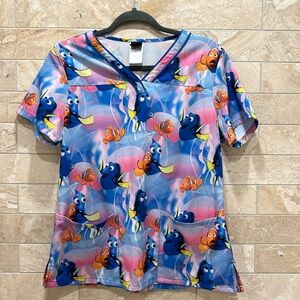 Disney Finding Nemo Scrub Top